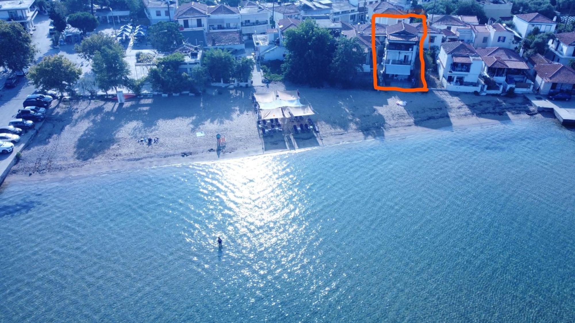 Beachfront Apartment Thassos Skála Kallirákhis エクステリア 写真