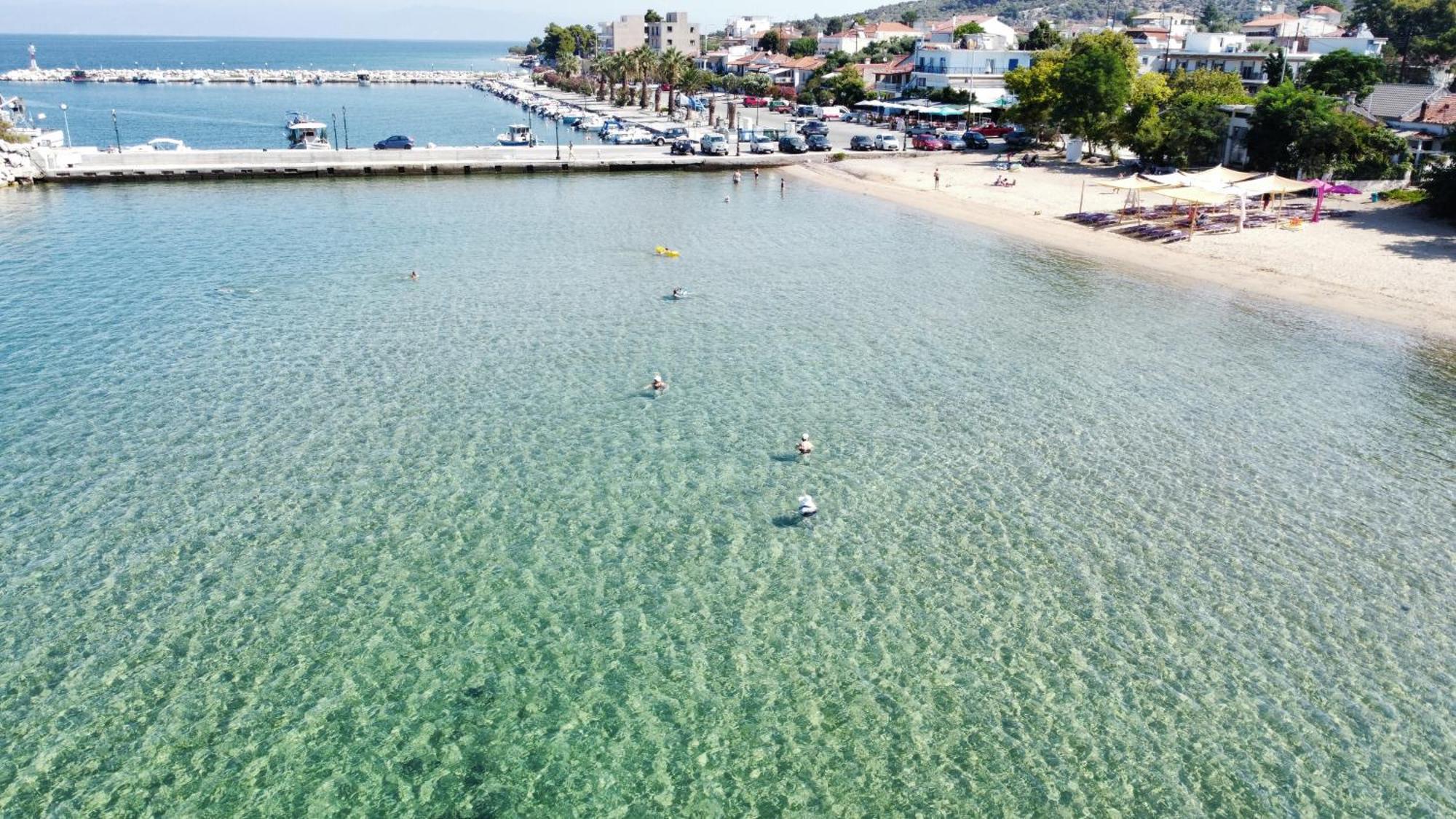 Beachfront Apartment Thassos Skála Kallirákhis エクステリア 写真