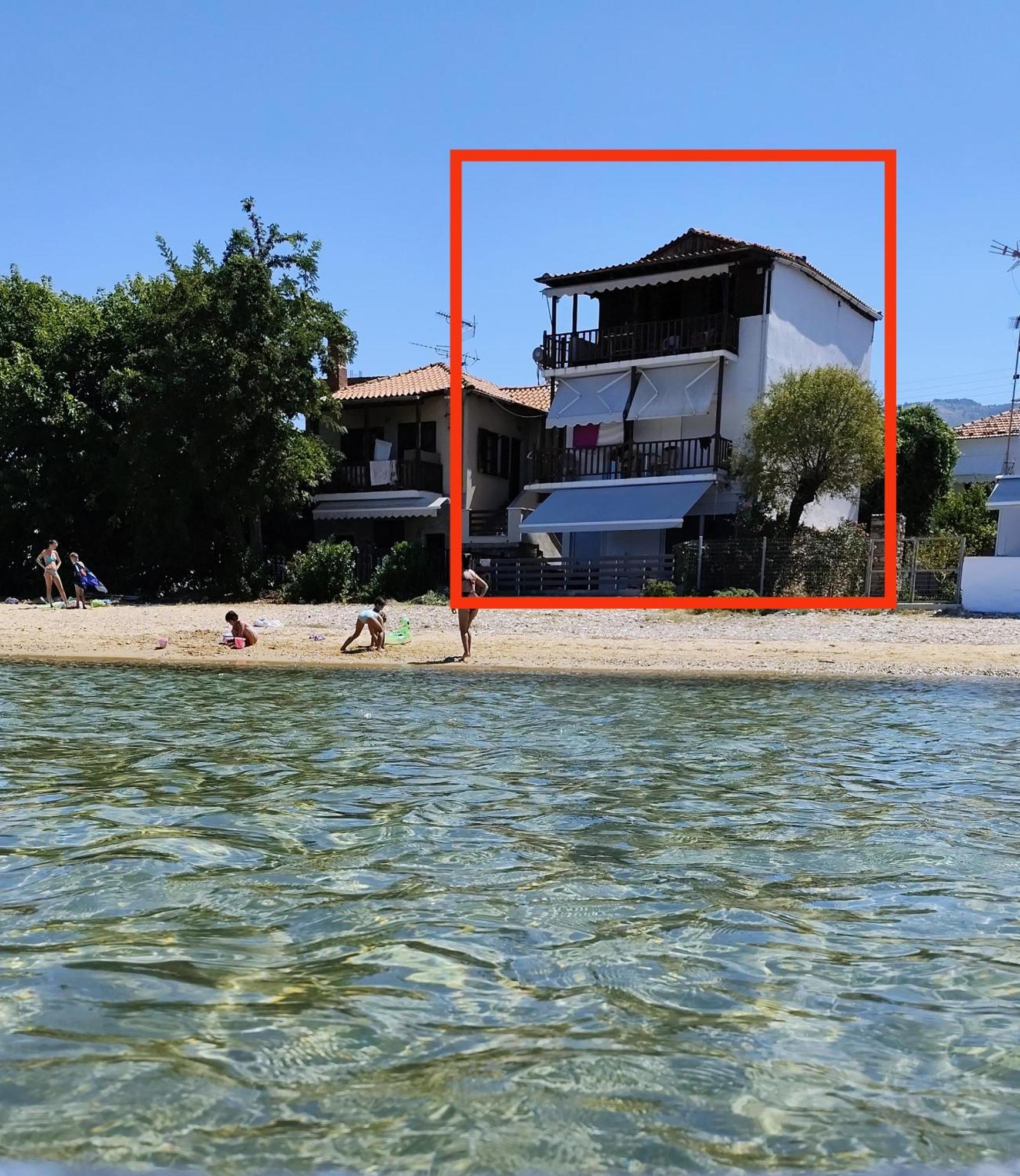 Beachfront Apartment Thassos Skála Kallirákhis エクステリア 写真
