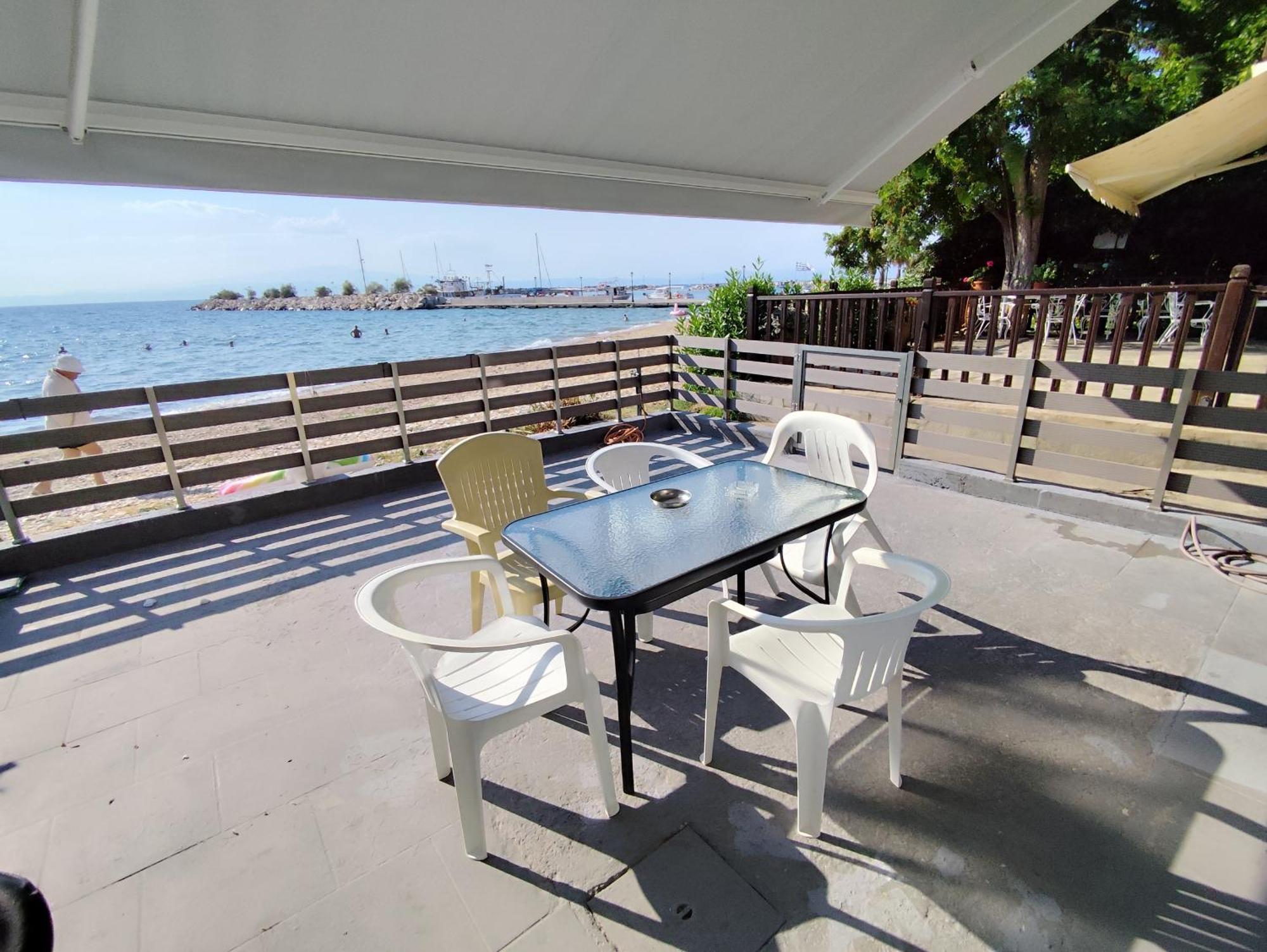 Beachfront Apartment Thassos Skála Kallirákhis エクステリア 写真